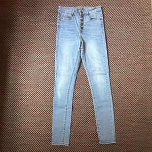 Kendall & Kylie Super High-Rise Skinny Jeans Size 7 Women's/Juniors